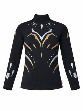 Marvel Black Panther Shirt Kids 11 12 Wakanda Long Sleeve Mock Neck NWT